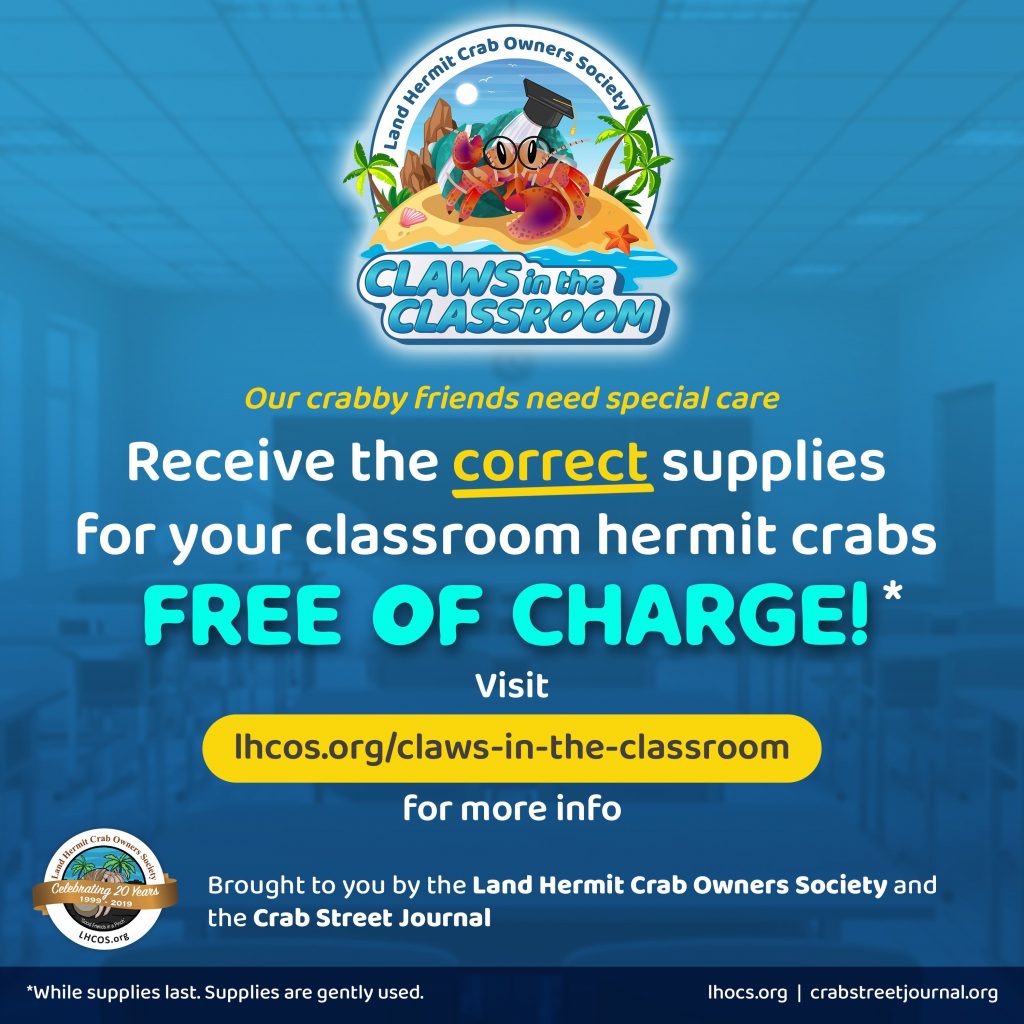 Logo for the Claws in the Classroom program