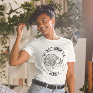 Color Your Own! My Best Friend's A hermit Short-Sleeve Unisex T-Shirt